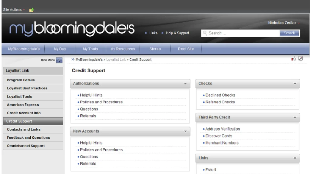 MyBloomingdale’s UI Mockups teaser image